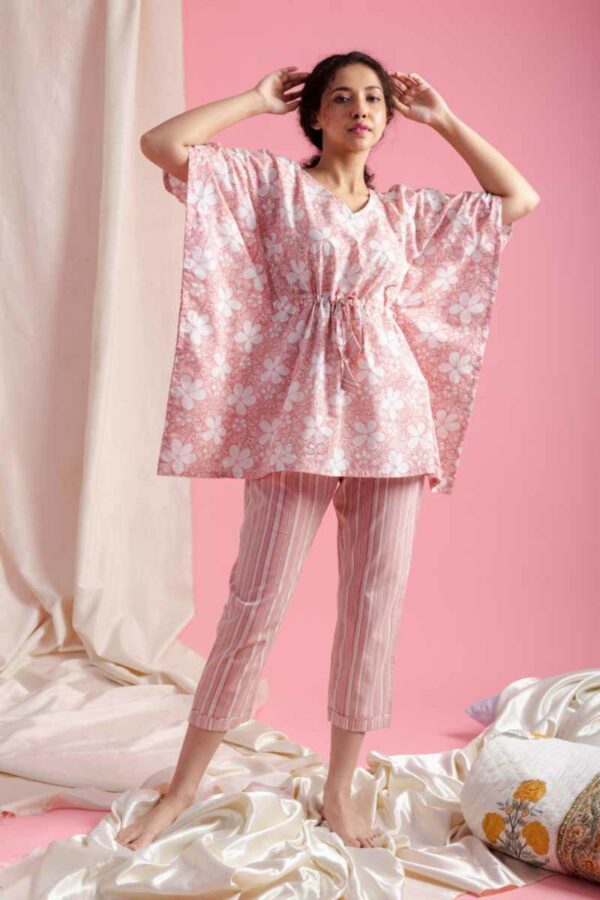 Image for Kessa De189 Anaya Cotton Loungewear Set Front