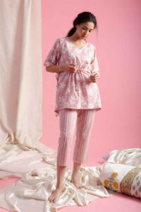 Image for Kessa De189 Anaya Cotton Loungewear Set Side