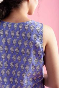 Image for Kessa De190 Diya Cotton Loungewear Set Closeup 2