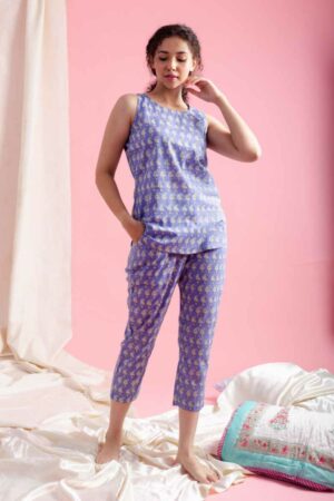 Image for Kessa De190 Diya Cotton Loungewear Set Featured