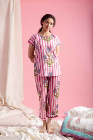 Image for Kessa De195 Mousami Cotton Loungewear Set Featured