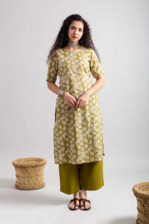 Image for Kessa Vcr204 Manishitha Cotton Straight Fit Kurta Featured