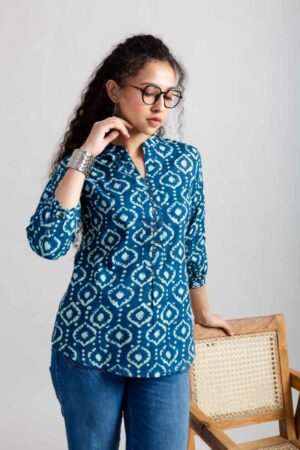 Image for Kessa Vcr208 Rihya Cotton Short Top Featured