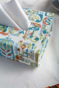 Image for Kessa Wsra115 Himani Multicolored Tissue Dispenser Front