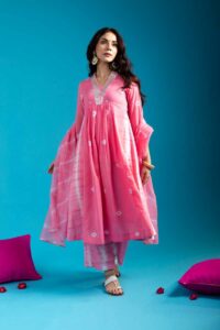 Image for Kessa Avdaf258 Jaya Cotton Complete Suit Set Front