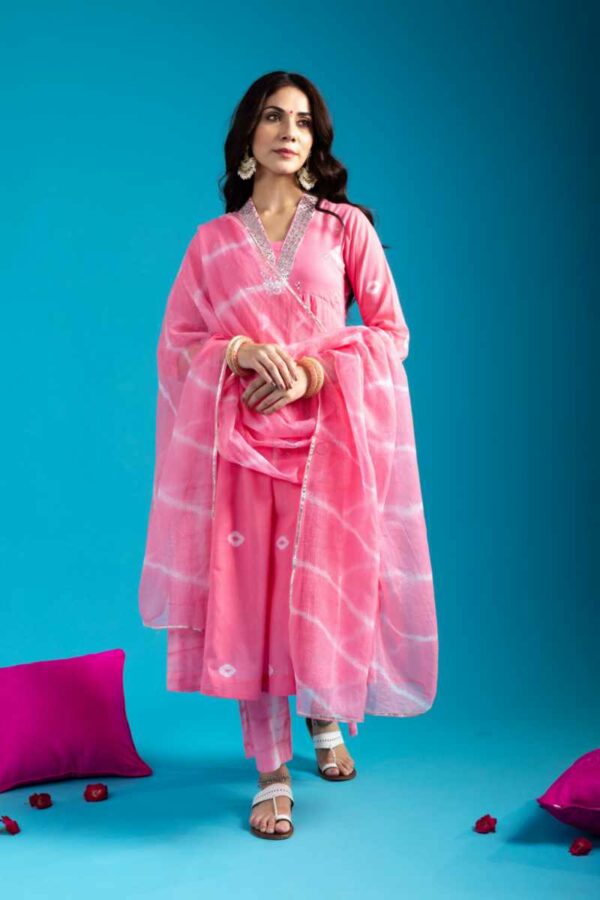 Image for Kessa Avdaf258 Jaya Cotton Complete Suit Set Side