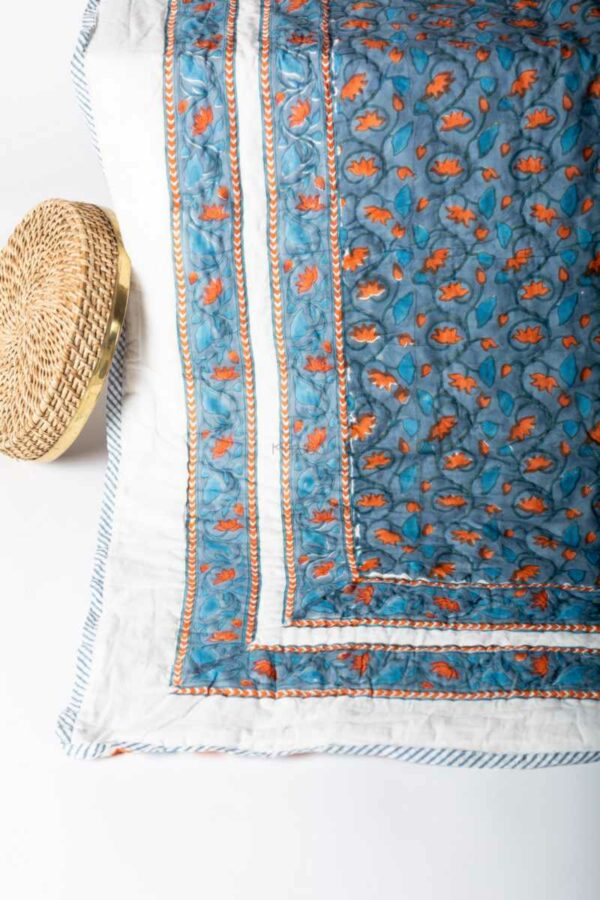 Image for Kessa Kaq272 Pushti Double Bed Quilt Closeup