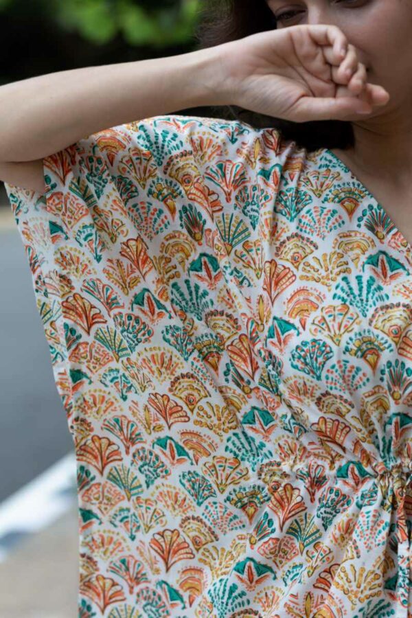 Image for Kessa Vcr213 Pakhi Cotton Loungewear Set Closeup