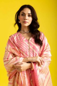 Image for Kessa Ws1045 Noor Chanderi Complete Suit Set Featured