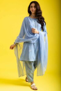 Image for Kessa Avdaf261 Vina Cotton Khadi Print Complete Suit Set Featured
