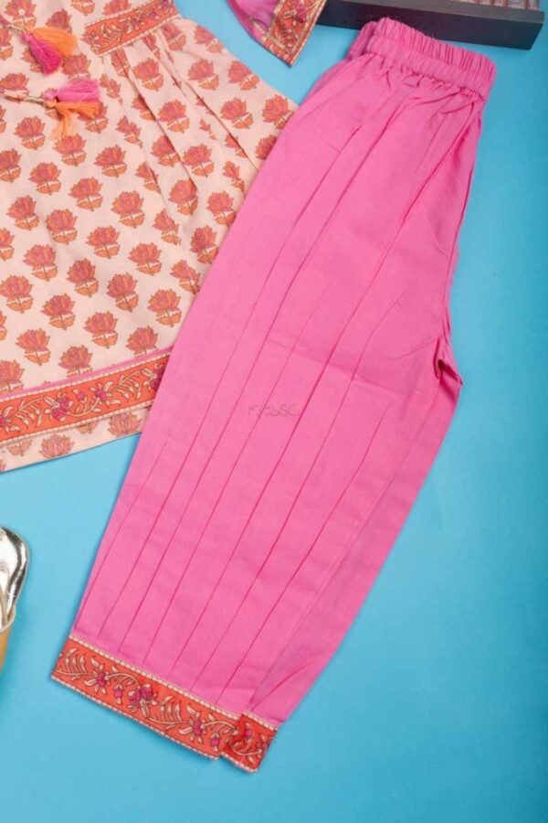 Image for Kessa Mbe103 Mythri Girls Cotton Complete Suit Set Side New