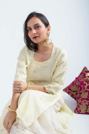 Indian Partywear Kurta For Women Dress Kurti Red | VIHAAN IMPEX STORE