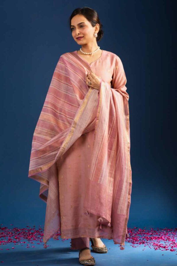 Image for Kessa Ws1064 Bhavanya Chanderi Complete Suit Set Featured