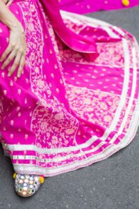 Image for Kessa Ws1073 Mouna Cotton Complete Skirt Set Closeup 2