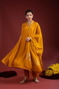 Image for Kessa Avdaf275 Thanshika Silk Complete Suit Set Front