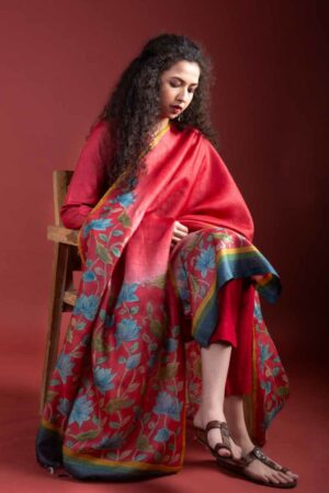 Image for Kessa Kula22 Kashiti Tussar Fabric Set Front New