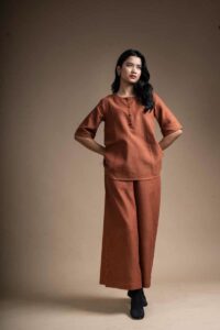 Image for Kessa Ws1081 Nanthini Woolen Co Ord Set Featured New