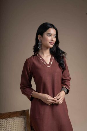 Mittoo Trendy Ethnic Wear Frock Style Ladies Kurti Catalog Dealers