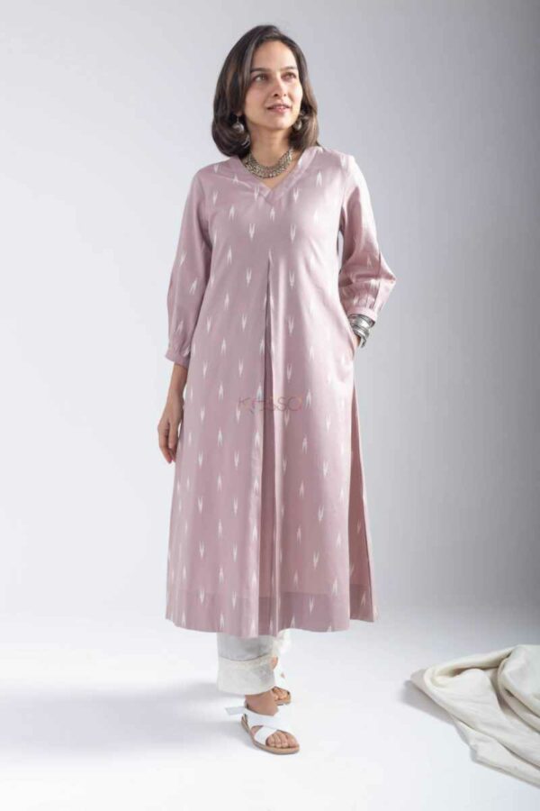 Image for Kessa Ws1091 Saesha South Dobby A Line Dres Front