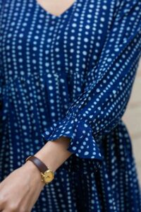 Image for Kessa Avdaf236 Kriti Modal Dress Closeup 2 New