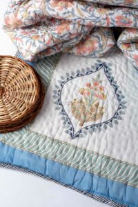 Image for Kessa Kaq307 Nakusha Double Bed Quilt Side