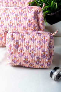 Image for Kessa Rnvca70 Sarayi Toiletry Pouch Set Of 3 Front