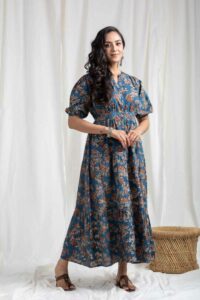 Image for Kessa Vcr264 Roshawn Cotton Handblock Dress Featured